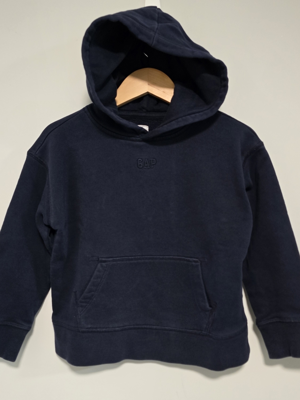 GAP Kids Embroidered Gap Logo Hoodie. Backt O School Style. Thick Cotton Mix.